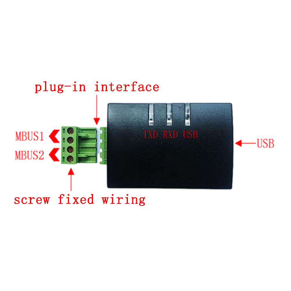 For Smart Control/Meter USB To M-Bus Master/Slave Converter Communication Module Industrial Grade USB-M-Bus Master/Slave Module