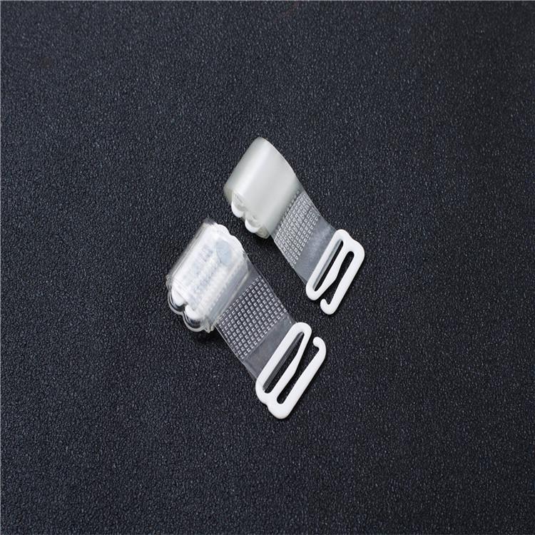 

1 пара удлинителей бюстгальтера, силиконовые невидимые женские регулируемые бретели 1.5cm белый