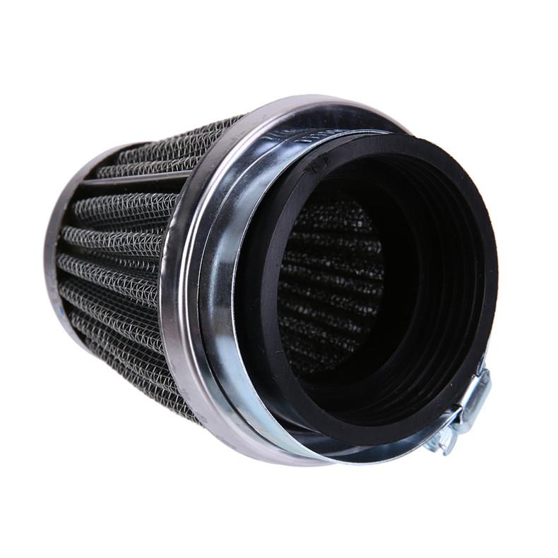 Motorcycle Air Filter Mushroom Head Filters Universal 35mm 44mm 50mm 54mm 60mm Motorcycle Air Intake Filter Cleaner Black