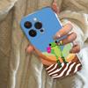 Cute Frog Phone Case for iPhone 17 Air 16 15 14 13 12 11 Pro Max Plus Mini Xs X 8 7 Soft Transparent Cover Fundas Accessory