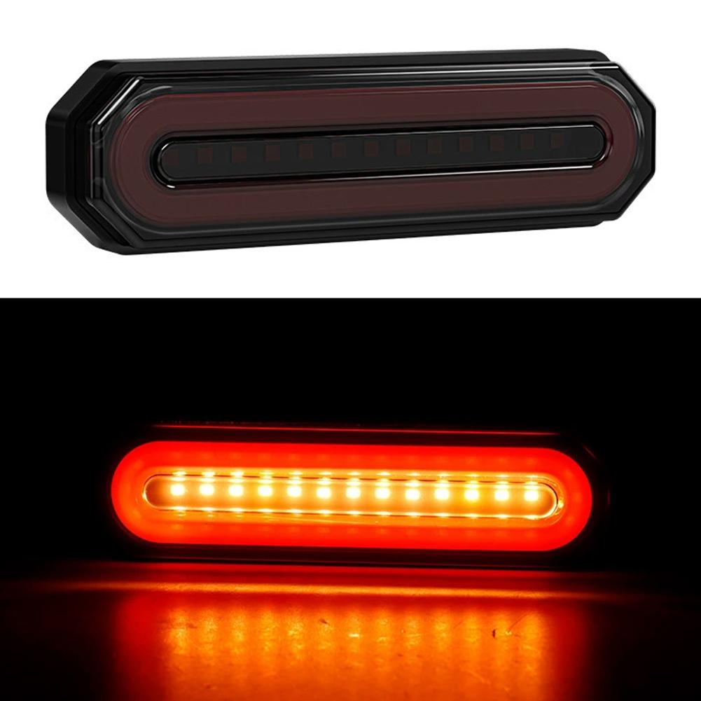45LED 2 In 1 Truck LED Taillight Brake Stop Tail Rear Lights Sequential Turn Signal Lamp DRL For Car Moto Trailer ATV 12V 24V