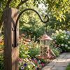 Heavy Duty Hanging Plant Brackets Iron Flower Basket Hooks Gardening Tool Plant Hangers  Indoor Use