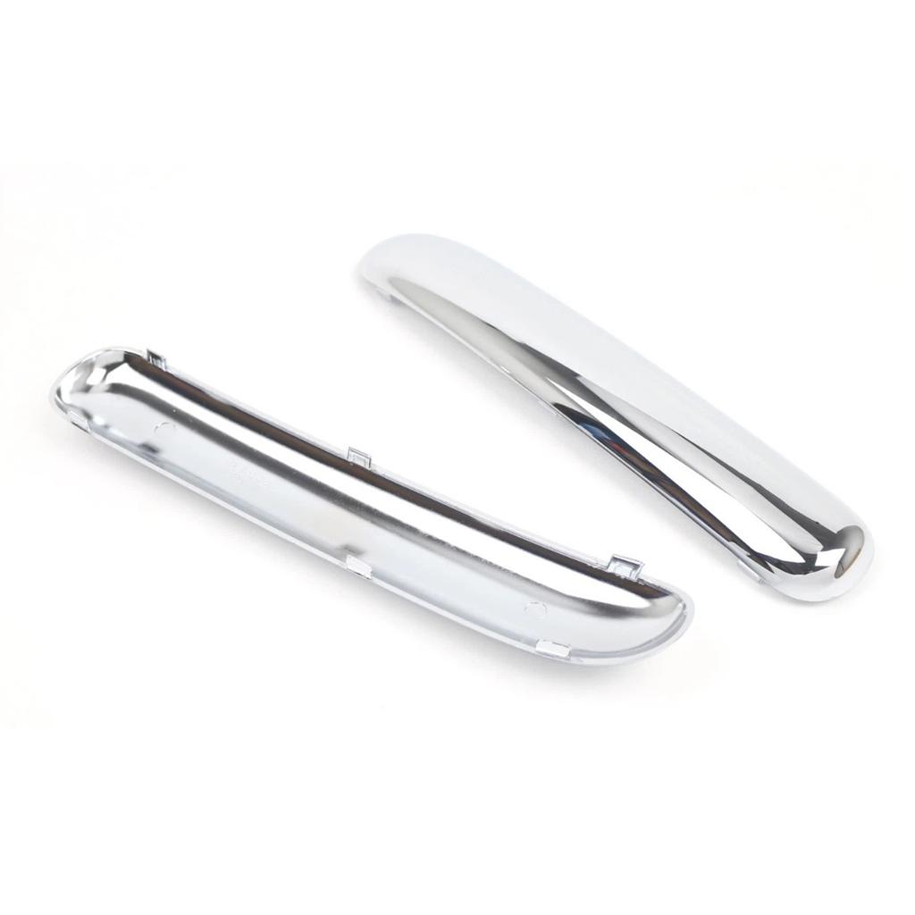 Pair Front Bumper Chrome Trim Set For Mini One Cooper R50/R52/R53 2001-2004