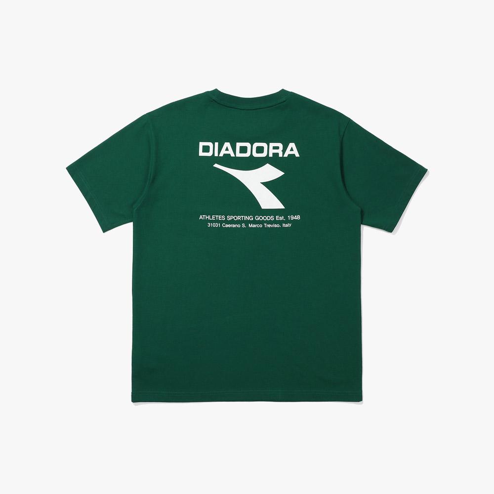 Diadora Freeze Legacy Short Sleeve T-Shirt Green