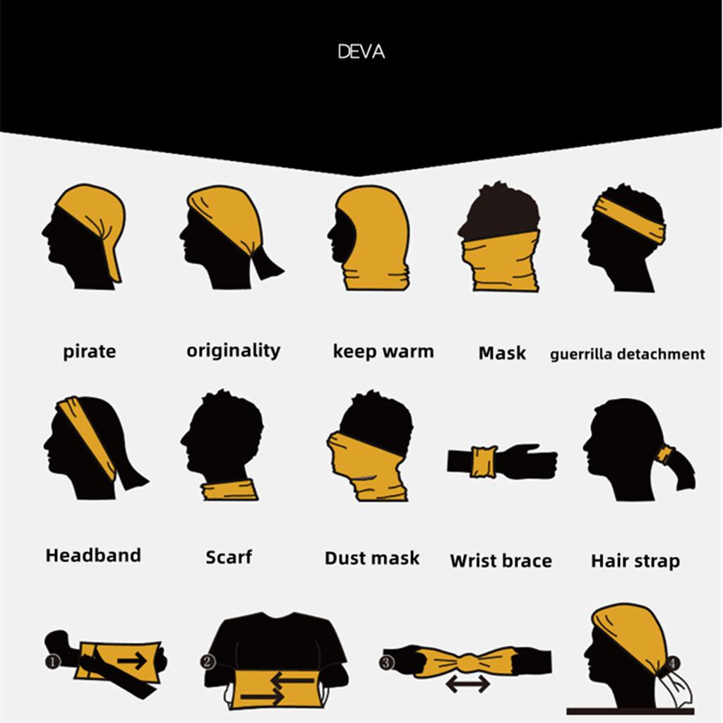 Oddychający Hidżab Ochronny przed UV z Jedwabiu Lodowego, Chusta na Szyję Rowerową, Sportowa Maska na Twarz/Nakrycie Głowy Lycra do Wędkowania na Świeżym Powietrzu