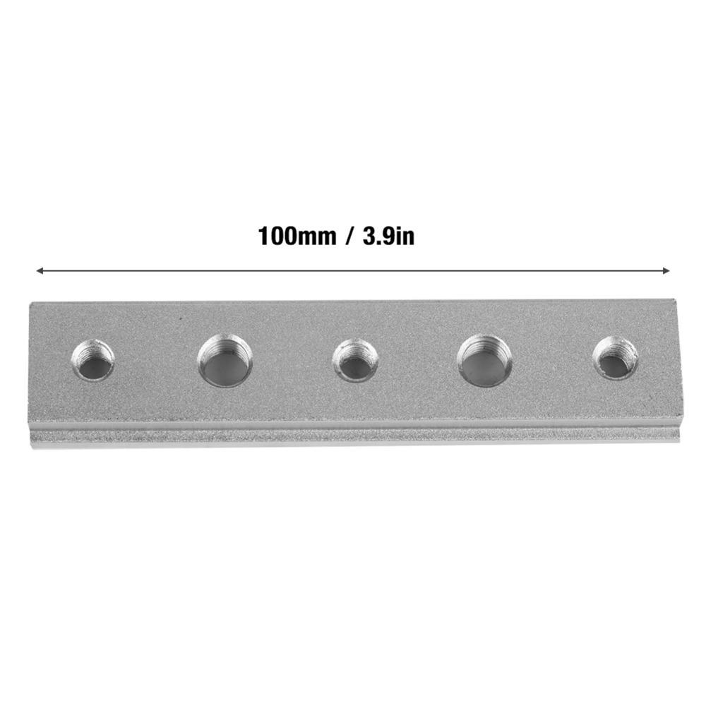 100/200/300 mm T Slot Miter Track Aluminum Alloy 30 / 45 Type Miter Track Jig for T Screw Quick Acting Clamp T-Slot Saw Path Jig