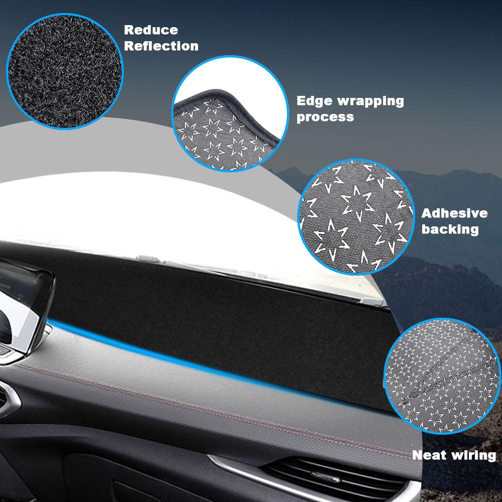 Car Dashboard Cover Mat For Chevrolet Tracker  2019 2020 2025 2025Pad Anti-UV Dash Sunshield Protect Carpet Car Accessories