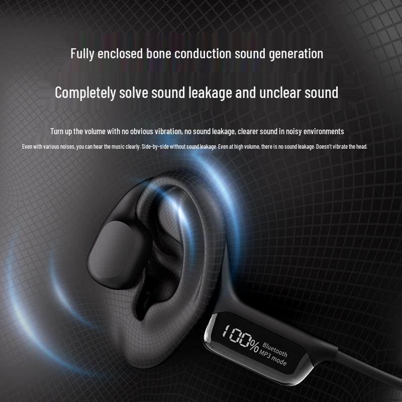 X10 Waterproof Bone Conduction Bluetooth Earbuds for Swimming