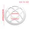 420 35T/60T 76MM Sprocket for 50CC 70CC 90CC 110CC 125CC 140CC 160CC Pit Dirt Bike ATV Quad Motorcycle Buggy Go Kart Parts