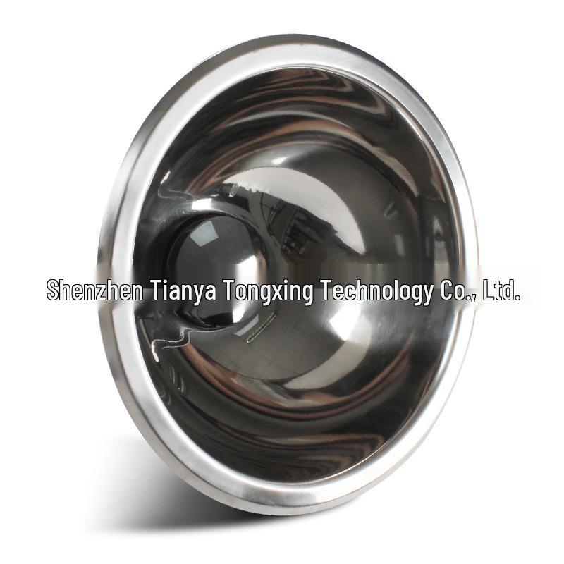 304 Stainless Steel Round Single Bowl Sink – Above/Under-Counter, Brushed Finish, Ideal for RVs and Small Spaces