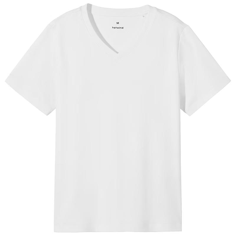 Hotwind Women s Basic V-Neck Short Sleeve T-Shirt M