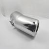 Stainless Steel Exhaust Tailpipe for Land Cruiser - Mirror Silver Clamp Decoration