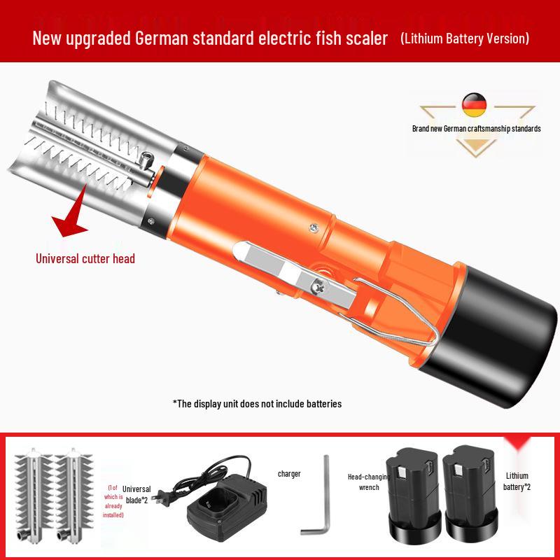 Aijiu Electric Automatic Fish Scaler and Scraper Tool