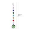 Prism Light Catcher Pendants Hanging Crystal Rainbow Maker Colorful Wind Chime for Window Cars Yard Ornament