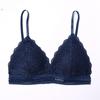 French Style Bra Seamless Deep V Lace Bra Wireless Thin Underwear Sexy Soft Bra