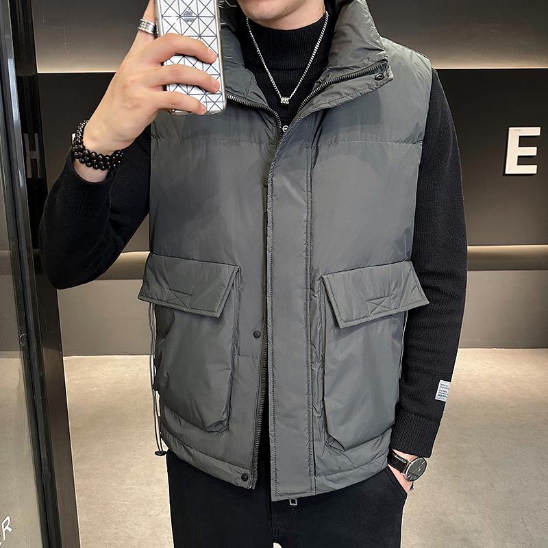 Men's Winter 2026 Stand Collar Duck Down Vest