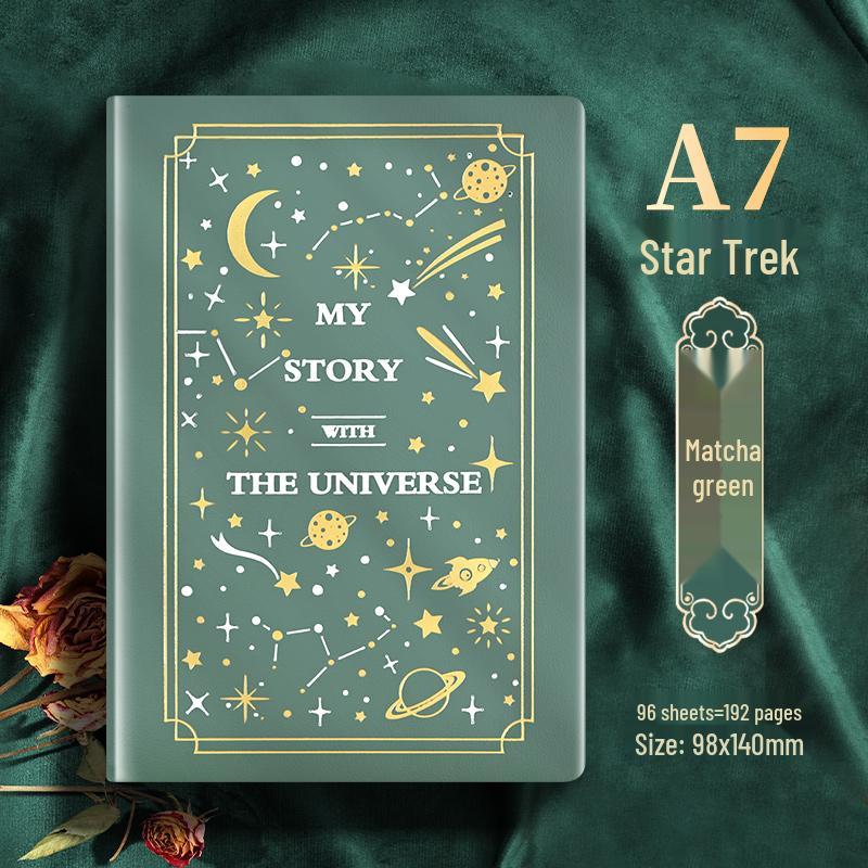 A7 Portable Mini Notebook - Thickened, Exquisite, Minimalist Pocket-Sized Handy Book for College Students