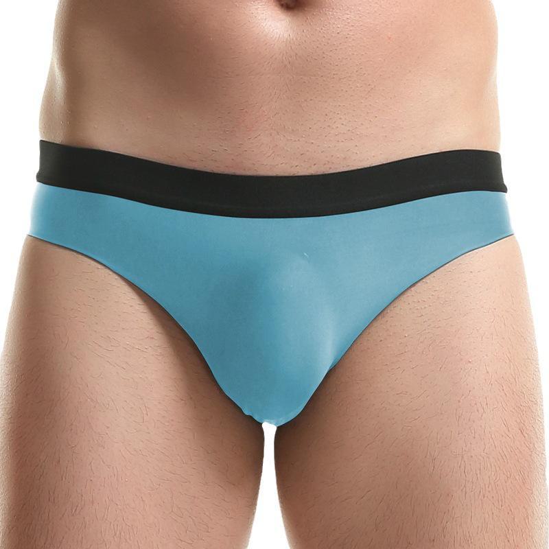 Męskie, ultracienkie, bezszwowe majtki Ice Silk – oddychająca, miękka i wygodna bielizna letnia