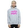 Marvel Mens Captain Marvel Spray Text Hoodie