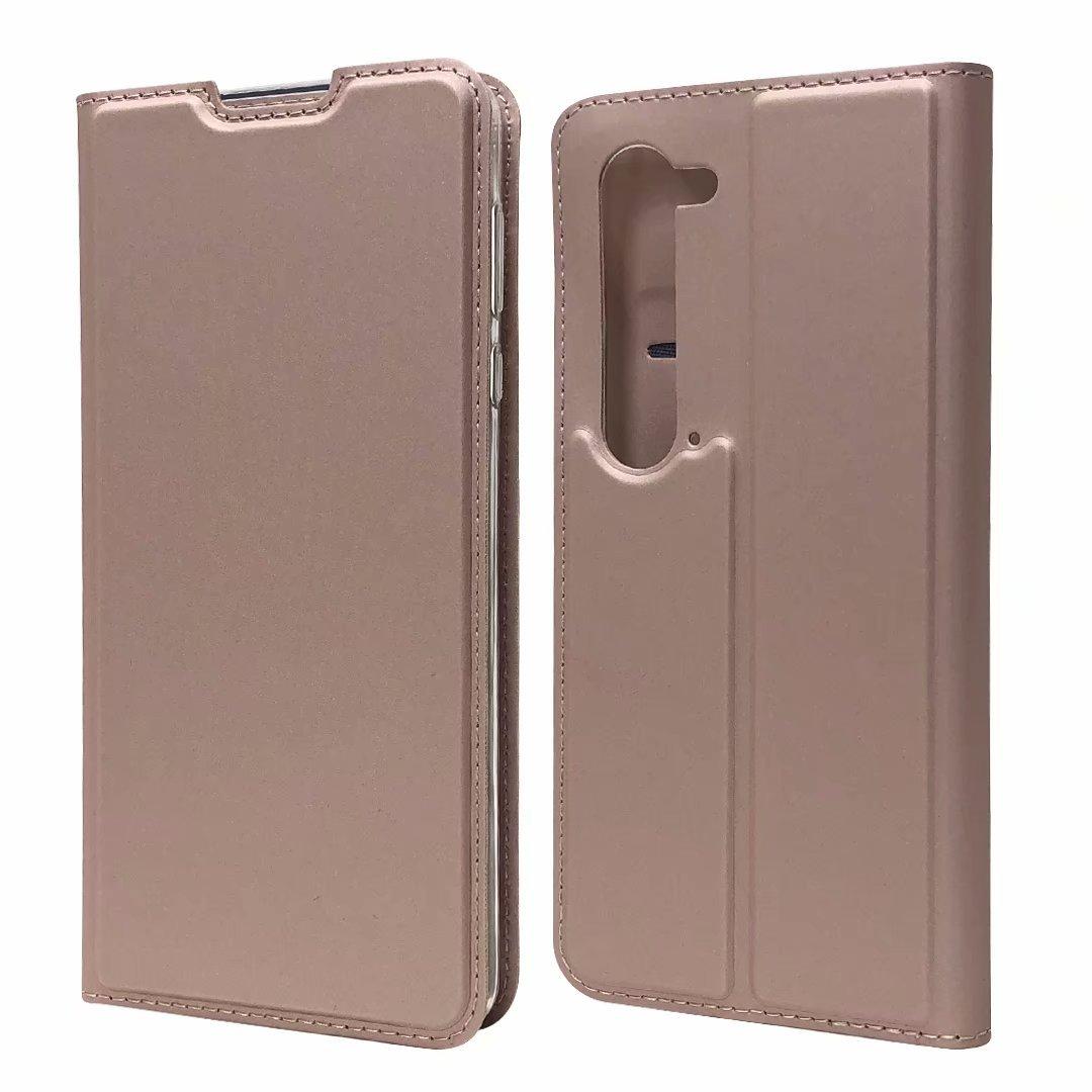 Aquos R5G mobile phone leather case ZTE Axon 10 Pro voltage magnetic card holder protective case Aquos R5G чёрный