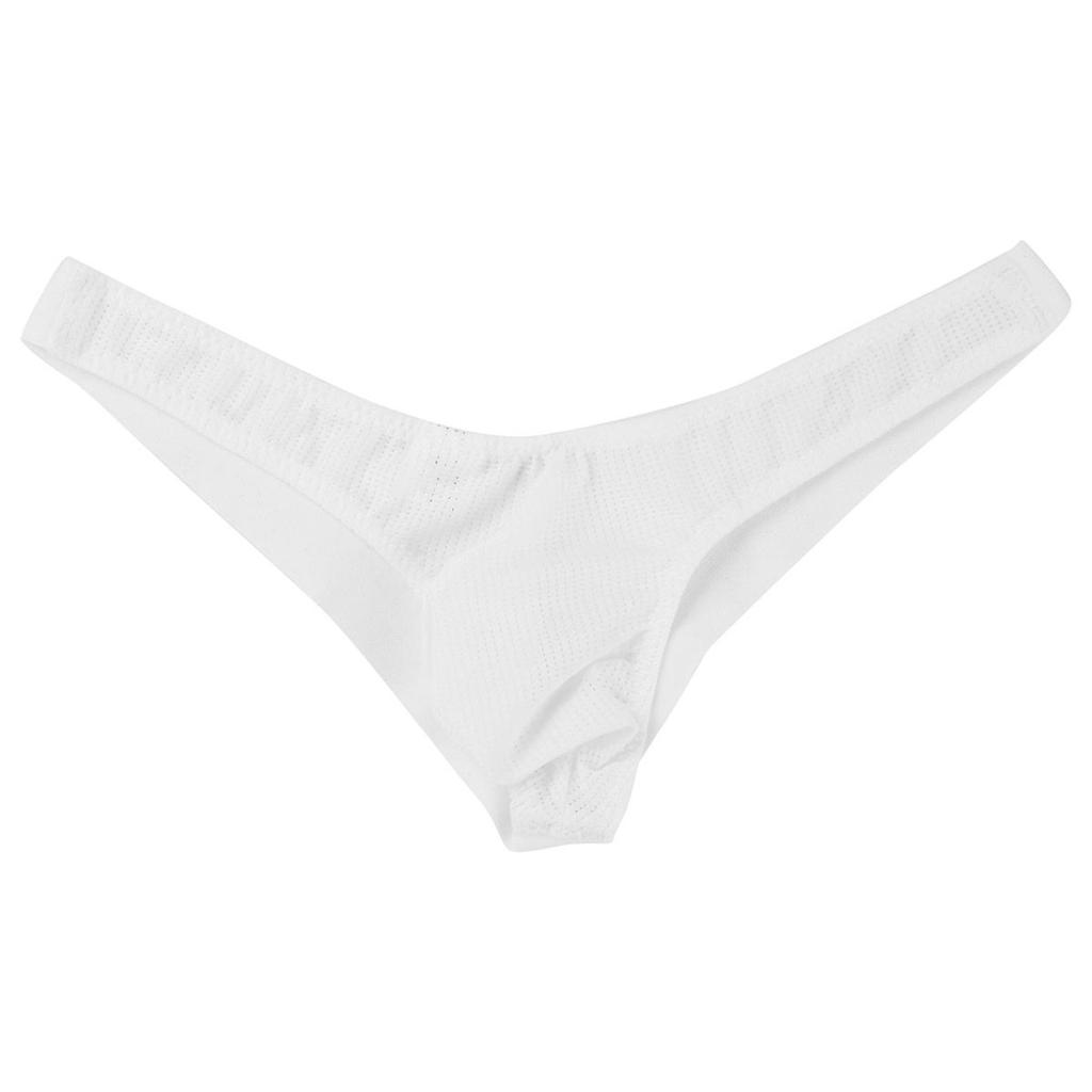 Mens Hollow Out Breathable Stretchy Open Back Jockstrap Bikini G-string Thong Underwear