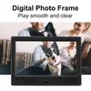 7 İnç Ekran LED Aydınlatmalı HD Dijital Fotoğraf Çerçevesi + Uzaktan Kumanda Tam Fonksiyonlu Elektronik Albüm Resim Müzik Film