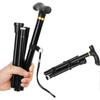 Folding Cane, Foldable Cane, Walking Cane, Non-slip Comfortable Jn