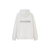 Anta Lifestyle Series Letter Zipper Hooded Fleece Jacket Unisex Jacket Beige 972338706-1