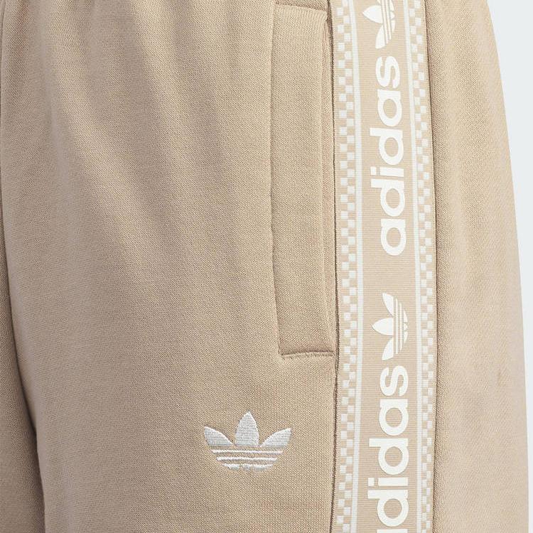 adidas Originals X Disney Collaboration Knitted Sports Pants Toy Story Pixar Comfortable Loose Fit Kids Bottoms KF7349