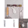 Multi Hook Wall Mount No Drill Stainless Steel Strong Adhesive For Kitchen Bathroom Decor
