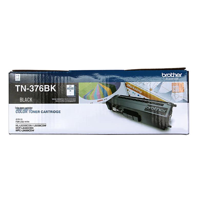 

Чорний тонер-картридж Brother TN-376BK, штекер CN (адаптер в комплекті)