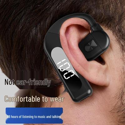 V59 Wireless In-Ear Ear-Hook Bluetooth Headset with Long Battery Life for Business, Car, and Sports Use