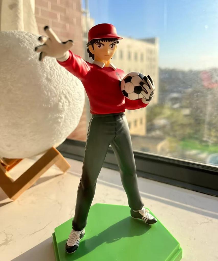 18-21cm Captain Tsubasa Anime Figure Ozora Tsubasa Action Figure Hyuuga Kojirou/Wakabayashi Genzou Figurine Collection Model Toy