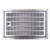 Drip Tray - ICH-ZAPFE.DE - CNS for Niche - 480 X 313 Mm - Stainless Steel - Conical Drain