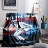 Michael Crowned Legacy Throws Blanket Flannel Blankets Plush for Couch Bed Gifts for Men Women Travel picnic blanket Christmas fan gifts