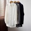 2026 Spring/Summer Women's Light Luxury Mulberry Silk & Cotton Shirt