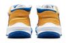 Nike Team Hustle D 10 Flyease Breathable Support Mid top Children's Basketball Shoes White Blue DZ2760-141