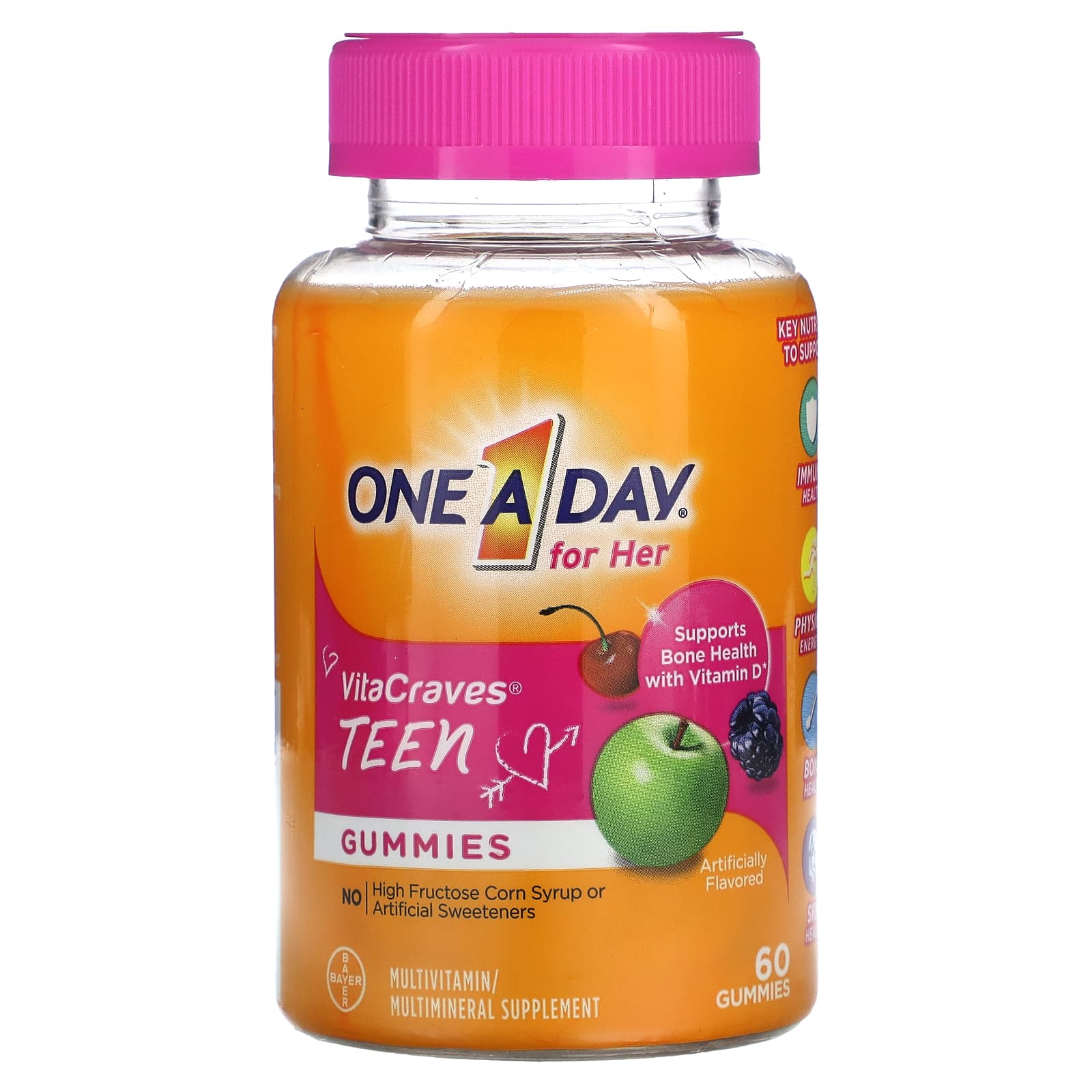 

One-A-Day, women s, VitaCraves, teenagers, 60 gummies
