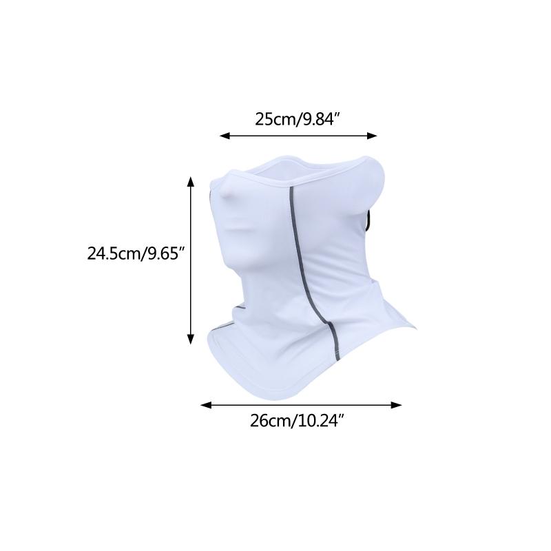 Bike Riding Sunscreen Nylon Scarf Bib Outdoor Mountaineering Fishing Breathable Mask Multifunctional Riding Mask