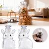 Jar For Candy Animal Shape Candy Storage Jar Cute Kitchen Airtight Canister With Lid For Chocolate Nuts Fondant Pet Treats