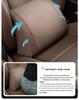 Geely Car Neck Pillow & Lumbar Support for Emgrand Galaxy E5/L7, Xingyue, Boyue, Bin Yue, and Xingrui.