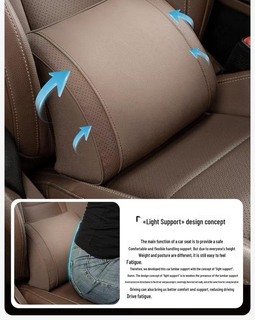 Geely Car Neck Pillow & Lumbar Support for Emgrand Galaxy E5/L7, Xingyue, Boyue, Bin Yue, and Xingrui.