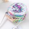 Glitter Rainbow Sequin Fanny Pack & Unicorn Crossbody Backpack for Girls