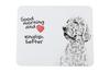 English Setter, Lawerack, Laverack - Mouse Pad with Print, Personalized Dog-themed Mouse Pad, Unique Gadget for an Office Worker by Art-Dog Brand