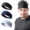 Simple Breathable Sport Headband Unisex Stretch Sweat Head Hair Bands For Running Gym Yoga Badminton Outdoor Sports