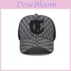 Outdoor Plaid C Letter Baseball Cap With Embroidery For Men And Women Summer Sunshade