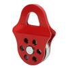 4T Winch Towing Pulley Snatch Block Tow Pulley Load Capacity Continuous Smooth Operation Red