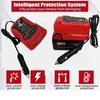 Excellent! Car Charger for Milwaukee 18V M18 Battery Charger Replacement,Portable Mini Quick Charger,Cigarette Lighter Plug