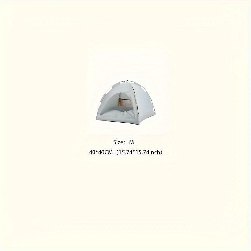 Cozy Pet Tent for Cats and Dogs - Soft and Comfortable Sleeping Nest with Solid Color Design Christmas Gift