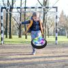 Kick Hover Soccer Ball LED Light Up Indoor Soccer Ball for Kids Soft Foam Bumpers Glides on Air Suspended Football Set Glow in The Dark Gift for Boys